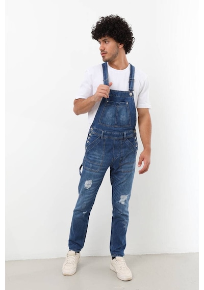 Keepout Erkek Jean Tulum Pantolon Koyu Mavi S