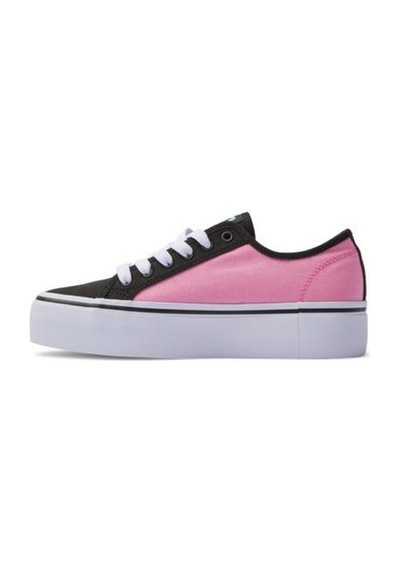 Dc Shoes Adjs300280 Manual Platform Black/crazy Pink/turquoise Kadın Sneaker 001