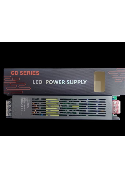 220v Giriş 12v 16a Çıkış Slim Metal Kasa Adaptör