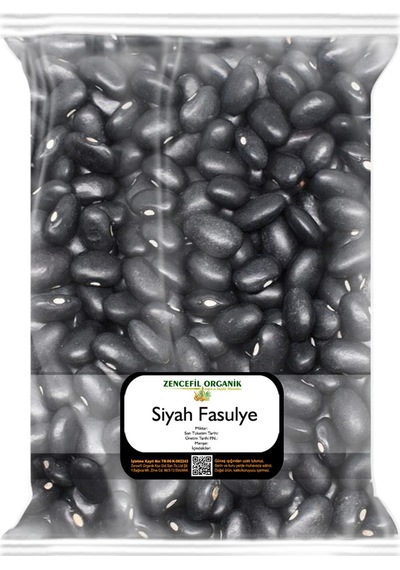 3x170 Gr. Siyah Beluga Mercimek Siyah Nohut Siyah Fasulye 170'şer Gram 3 Paket