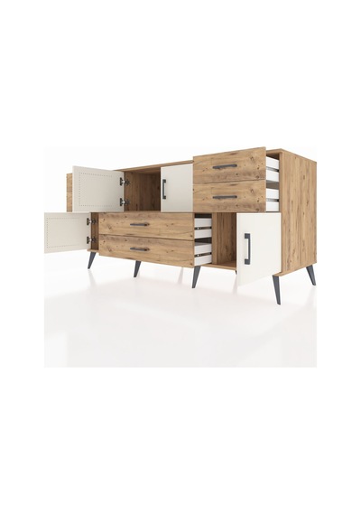 Kronos Konsol Tek Raflı 6 Çekmeceli 4 Kapaklı 176x59x83 Çam-aytaşı/çam Aytaşı/çam Kronos Konsol Tek Raflı 6 Çekmeceli 4 Kapaklı 176x59x83 Çam-aytaşı/çam Aytaşı/çam