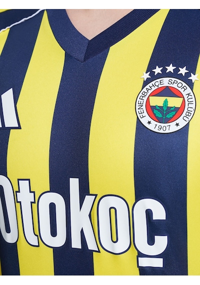 Fenerium Fenerbahçe Lisanslı 2025/26 Çubuklu Yeni Sezon Forma Sarı - Lacivert