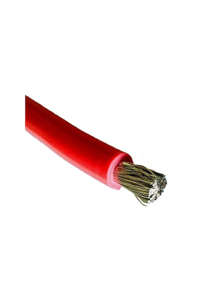 50mm Akü Kablosu Kalaylı Tekne Karavan Kırmızı Marin Akü Kablosu 4mt
