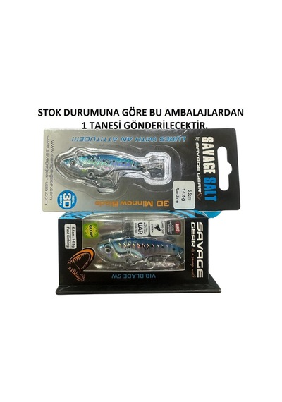 Savage Gear 3d Vib Blade 14.5gr 5.5cm Vibrasyon Jig Yem Sardine