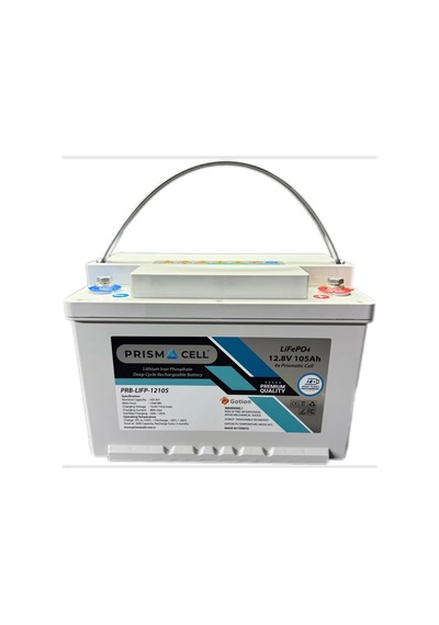 Prisma Cell 12.8 Volt 105 Amper Lifepo4 Akü