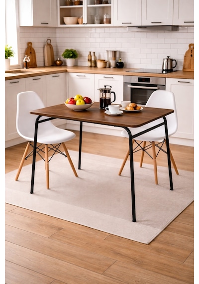 Arpelia Mutfak Masası 120x70x75 Cm Antrasit