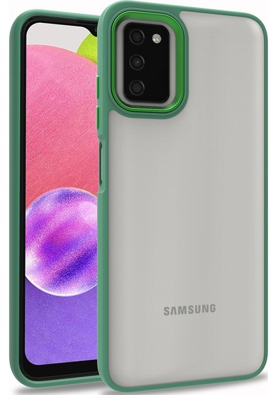 Samsung Galaxy Uyumlu A03S Renkli Kenarli Parlak Flora Kilif 547924934