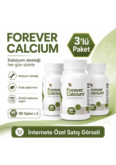 Forever Calcium 3'lü Paket