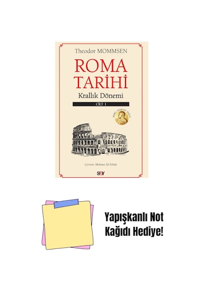 Roma Tarihi I. Cilt + Yapışkanlı Not Kağıdı