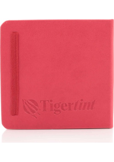 Tigertint Sketchbook Sert Kapak Eskiz Çizim Defteri 12x12 Cm Kırm