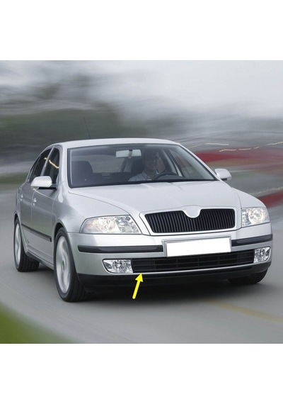 Skoda Octavia A5 05-08 Ön Tampon Alt Izgara Sağ Parçası 1z0853666