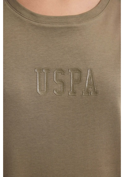 U.S. Polo Assn. U.s. Polo Assn. Kadın Haki Elbise Örme 50325244-vr027