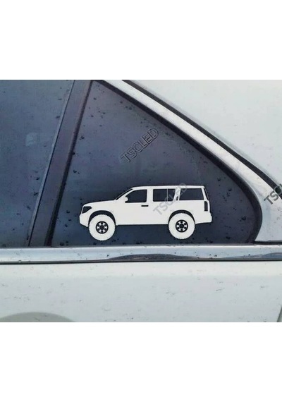 Pathfinder R51 Kelebek Cam Oto Sticker 2 Adet