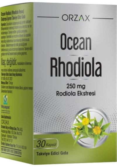 Rhodiola 250 Mg 30 Kapsül X 2 Adet