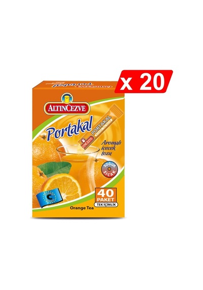 Altıncezve Tek İçimlik Portakal Aromalı İçecek Tozu 20'li 40 x 1.5 G