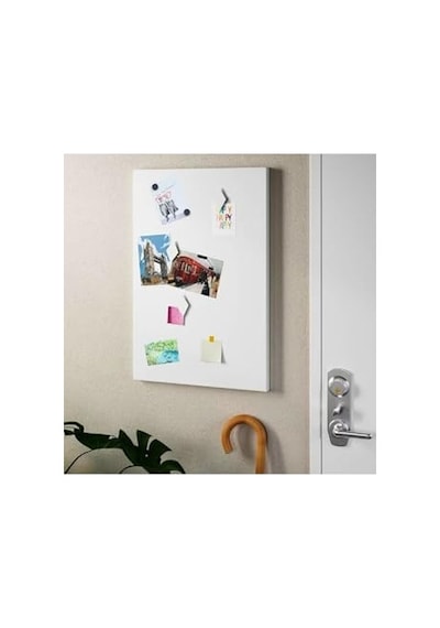 Ayrex Dünya Magnet Mıknatıslı Pano Beyaz 50x32 Cm Dekoratif Metal Magnet Panosu Diğer