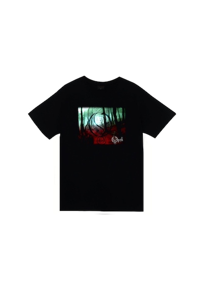 Stoned&Fame Unisex Siyah Opeth Baskılı T-shirt SIYAH