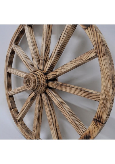Otantik Ahşap At Arabası Tekeri 80 Cm. (501948931) Diğer