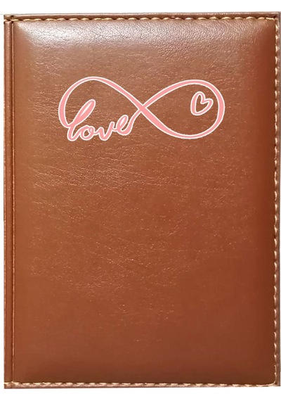Promosyon Denizi I Love You 2 Görselli Taba Ruhsat Kabı
