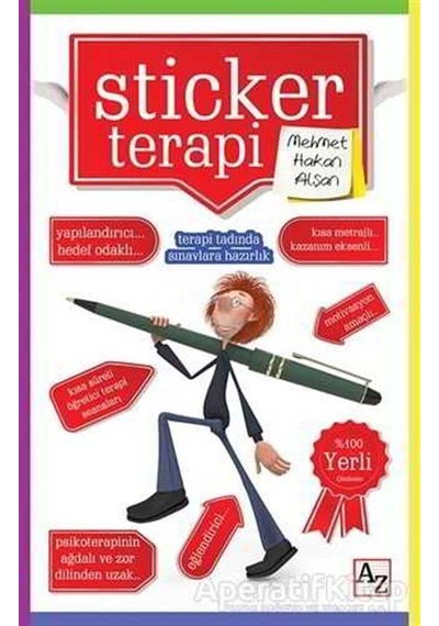 Sticker Terapi - Mehmet Hakan Alşan - Az Kitap