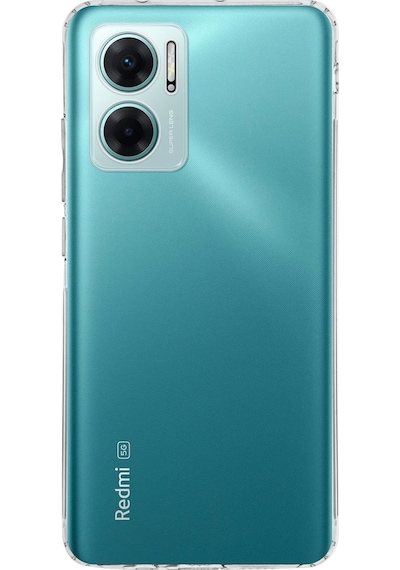 Xiaomi Redmi Note 11E Kamera Korumalı Şeffaf Süper Silikon Kapak