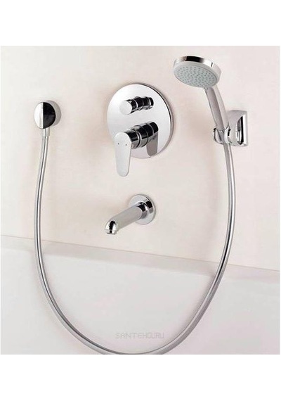 Hansgrohe Focus E2 Tek Kollu Ankastre Banyo Bataryası - Krom 3194 Krom