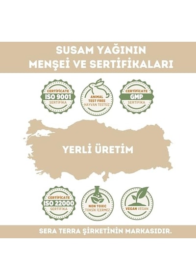Susam Yağı 50 Ml Soğuk Sıkım,%100 Saf Ve Doğal Saç, Cilt Bakımı, Masaj Ve Taşıyıcı Yağ Kullanımına U 0.3 ML