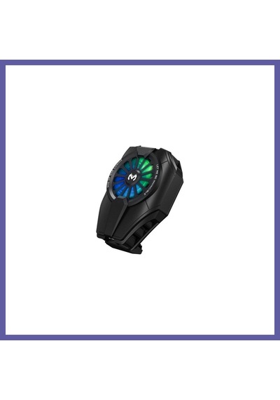 Bezos Dl06 Rgb Radyatör Telefon Soğutucu Fan - Siyah Nıda