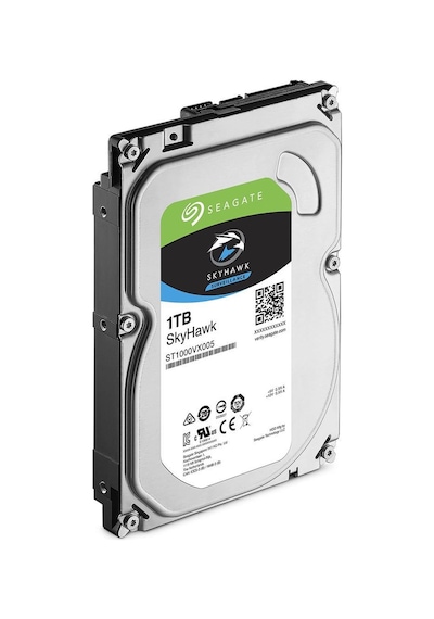 Seagate St1000vx005 1tb Skyhawk 3,5" 64mb 5900rpm Harddisk İthalat