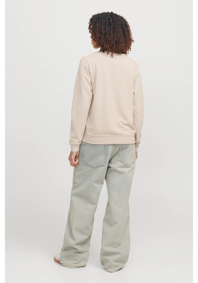 Jack & Jones Jxmadi Kadın Sweatshirt BEYAZ