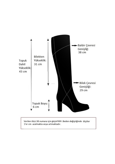 Fox Shoes Lacivert Kadın Çizme A654252702