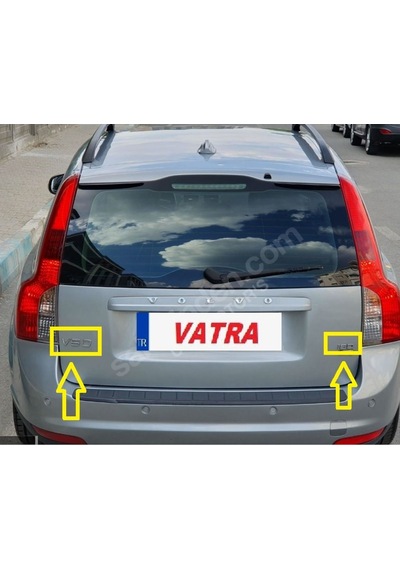 V50 1.6 D Dynamic 2007-2010 Uyumlu V50 Ve 1.6d Bagaj Yazısı Seti