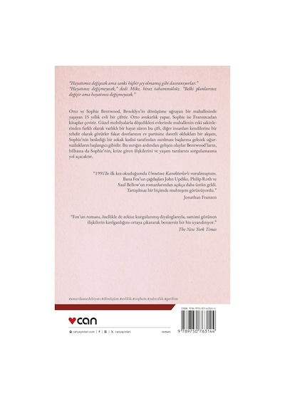 Umutsuz Karakterler - Paula Fox - Can Yayınları