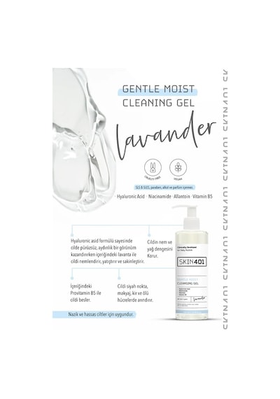 Skin401 Nemlendirici Tazelik ve Parlaklık Veren Yüz Temizleme Jeli 200 ML