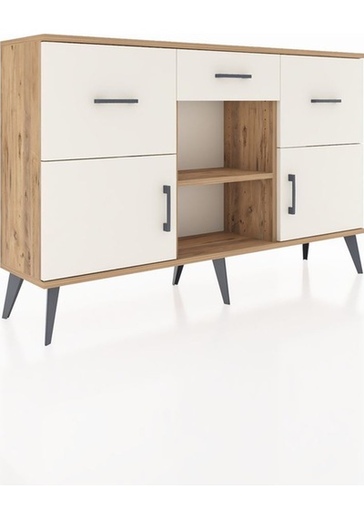 Arges Konsol Tek Raflı 3 Çekmeceli 3 Kapaklı 132x30x83 Çam-aytaşı/aytaşı Aytaşı/aytaşı Arges Konsol Tek Raflı 3 Çekmeceli 3 Kapaklı 132x30x83 Çam-aytaşı/aytaşı Aytaşı/aytaşı