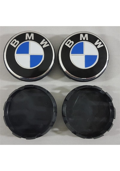 BMW Jant Göbeği Krom 68/65mm 4 Adet , BMW Jant Kapağı