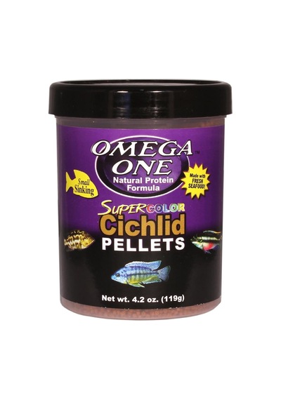 Omega One Super Color Cichlid Small Pellets 1360gr