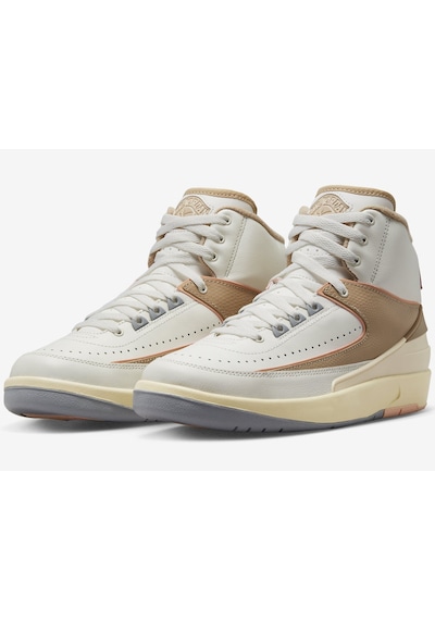 Nike Air Jordan 2 Retro Chicago Leather Unisex Sneaker Hakiki Deri Bilekli Günlük Spor Ayakkabı Krem Sütlü Kahve Krem Nike Air Jordan 2 Retro Chicago Leather Unisex Sneaker Hakiki Deri Bilekli Günlük Spor Ayakkabı Krem Sütlü Kahve Krem