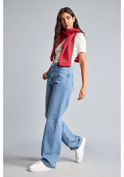 Defacto 90s Wıde Leg Pantolon H6904ax26aunm28 Mavi-nm28