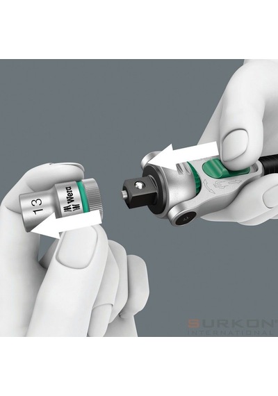 Wera 8100 SA6 Zyklop Cırcır 1/4" Lokma Bits Seti 05004016001