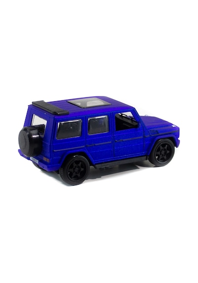 Metal Mercedes G63 Çek Bırak Model Araba Mavi Işıklı 12 Cm