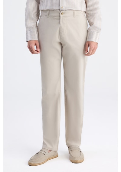 D's Damat Ds Damat Comfort Fit Bej Gabardin Chino Pantolon 6hcc3ı303778m