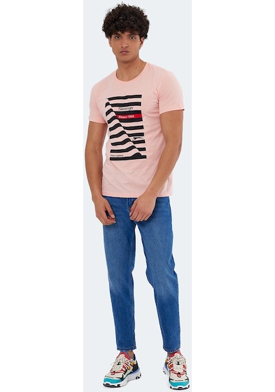 Slazenger KATELL IN Erkek Tişört Somon