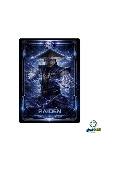 Mortal Kombat Raiden 99 Parça Ayaklı Puzzle Dekoratif Çocuk Yapbozu 0232