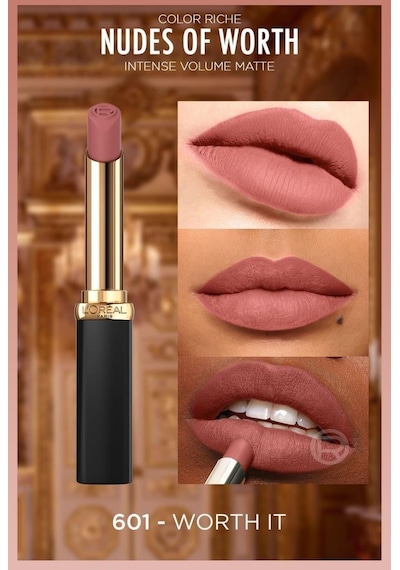 L'Oreal Paris Color Riche Intense Volume Matte Ruj 601 Worth It