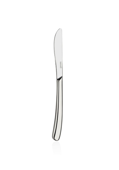 Bonna 12 Adet 23cm Çelik Yemek Bıçağı Gümüş