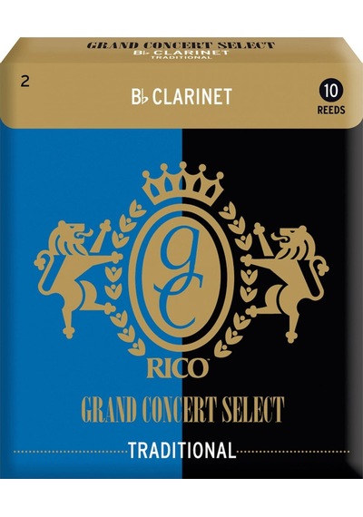 D'addario Rgc10bcl200 Grand Concert Bb Klarnet Kamışı No: 2.0 Başlangıç/eğitim - 10'lu Paket Yumuşak Başlangıç, Rahat Üfleme Ve Berrak Ses Yapısı