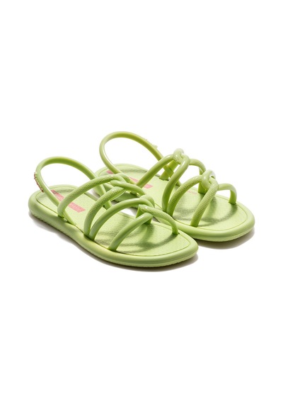 İpanema Meu Sol Çocuk Sandalet Yeşil Pembe 27/35 DD0404 Sarı