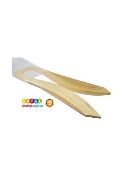 Hayal 5mm Krem Renkli Quilling Kağıdı - 100'lü