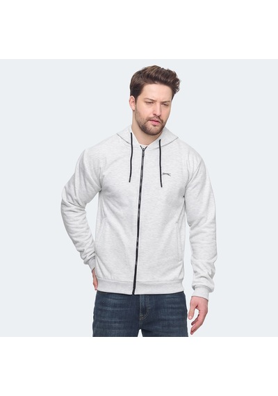 Slazenger KOZZAX IN Erkek Sweatshirt Koyu Gri
